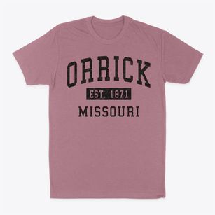Orrick Missouri Classic Established Classic Dad T-Shirt