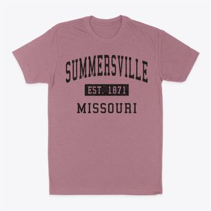 Summersville Missouri Classic Established Classic Dad T-Shirt