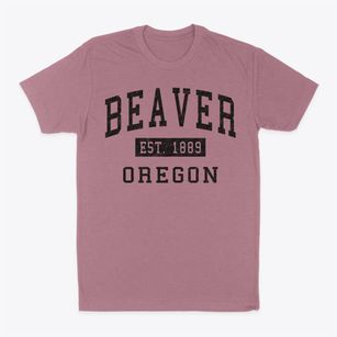 Beaver Oregon Classic Established Classic Dad T-Shirt