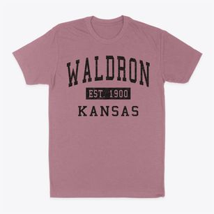 Waldron Kansas Classic Established Classic Dad T-Shirt
