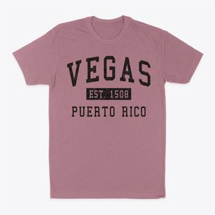 Vegas Puerto Rico Classic Established Classic Dad T-Shirt