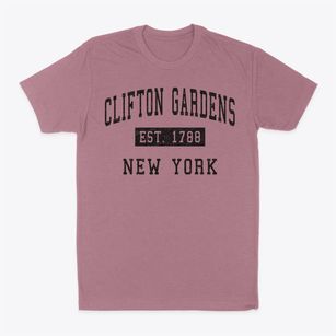 Clifton Gardens New York Classic Established Classic Dad T-Shirt