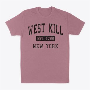 West Kill New York Classic Established Classic Dad T-Shirt