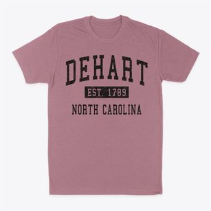 Dehart North Carolina Classic Established Classic Dad T-Shirt
