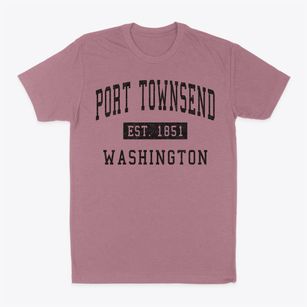 Port Townsend Washington Classic Established Classic Dad T-Shirt