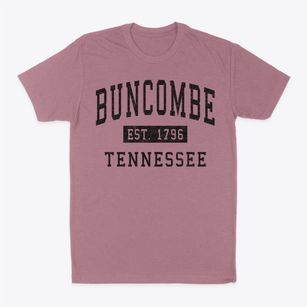 Buncombe Tennessee Classic Established Classic Dad T-Shirt