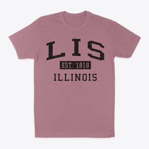 Lis Illinois Classic Established Classic Dad T-Shirt