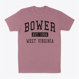 Bower West Virginia Classic Established Classic Dad T-Shirt