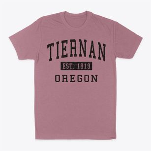 Tiernan Oregon Classic Established Classic Dad T-Shirt