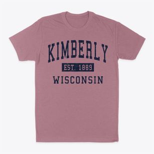 Kimberly Wisconsin Classic Established Classic Dad T-Shirt