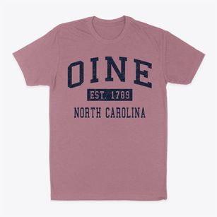Oine North Carolina Classic Established Classic Dad T-Shirt