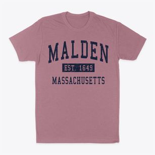 Malden Massachusetts Classic Established Classic Dad T-Shirt