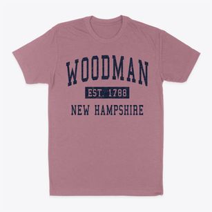 Woodman New Hampshire Classic Established Classic Dad T-Shirt