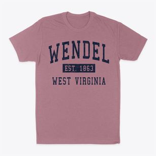 Wendel West Virginia Classic Established Classic Dad T-Shirt