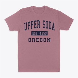 Upper Soda Oregon Classic Established Classic Dad T-Shirt