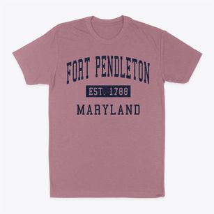 Fort Pendleton Maryland Classic Established Classic Dad T-Shirt