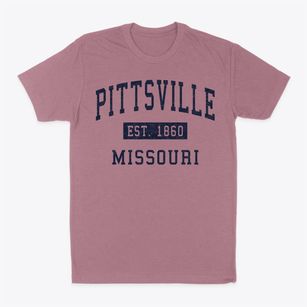 Pittsville Missouri Classic Established Classic Dad T-Shirt