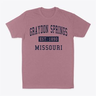 Graydon Springs Missouri Classic Established Classic Dad T-Shirt
