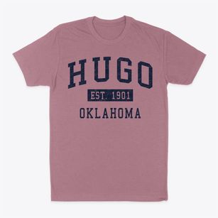 Hugo Oklahoma Classic Established Classic Dad T-Shirt