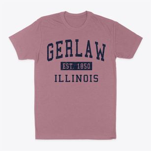Gerlaw Illinois Classic Established Classic Dad T-Shirt