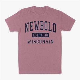 Newbold Wisconsin Classic Established Classic Dad T-Shirt