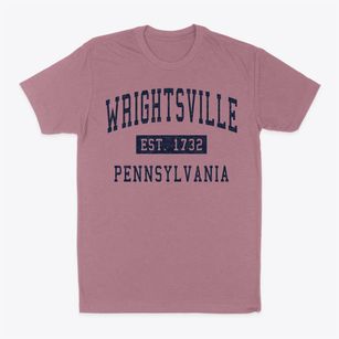 Wrightsville Pennsylvania Classic Established Classic Dad T-Shirt