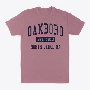 Oakboro North Carolina Classic Established Classic Dad T-Shirt