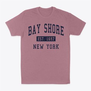 Bay Shore New York Classic Established Classic Dad T-Shirt