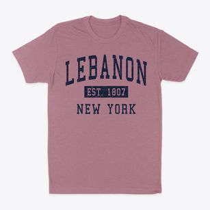 Lebanon New York Classic Established Classic Dad T-Shirt