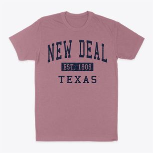 New Deal Texas Classic Established Classic Dad T-Shirt