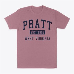 Pratt West Virginia Classic Established Classic Dad T-Shirt