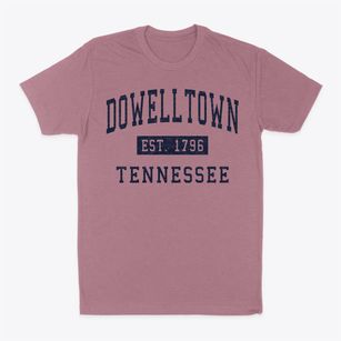 Dowelltown Tennessee Classic Established Classic Dad T-Shirt