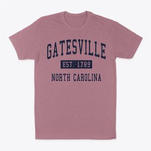 Gatesville North Carolina Classic Established Classic Dad T-Shirt