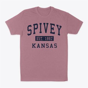 Spivey Kansas Classic Established Classic Dad T-Shirt