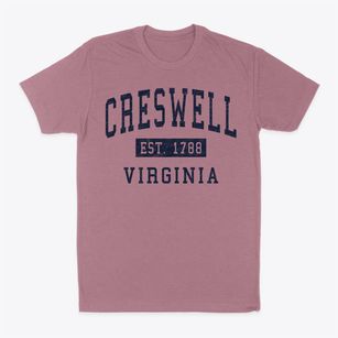 Creswell Virginia Classic Established Classic Dad T-Shirt