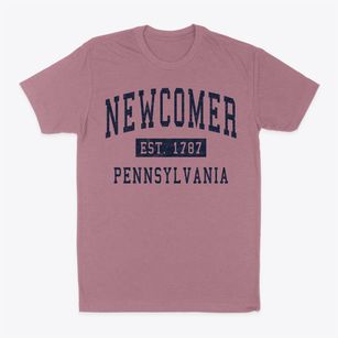 Newcomer Pennsylvania Classic Established Classic Dad T-Shirt