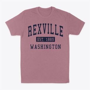 Rexville Washington Classic Established Classic Dad T-Shirt