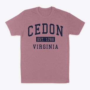 Cedon Virginia Classic Established Classic Dad T-Shirt