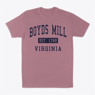 Boyds Mill Virginia Classic Established Classic Dad T-Shirt