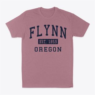 Flynn Oregon Classic Established Classic Dad T-Shirt