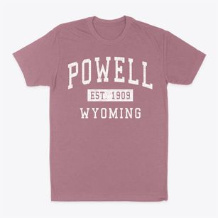 Powell Wyoming Classic Established Classic Dad T-Shirt