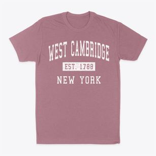 West Cambridge New York Classic Established Classic Dad T-Shirt