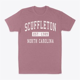 Scuffleton North Carolina Classic Established Classic Dad T-Shirt
