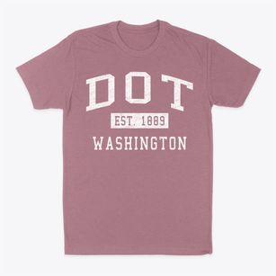 Dot Washington Classic Established Classic Dad T-Shirt