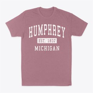 Humphrey Michigan Classic Established Classic Dad T-Shirt