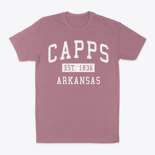 Capps Arkansas Classic Established Classic Dad T-Shirt