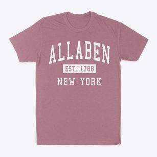 Allaben New York Classic Established Classic Dad T-Shirt