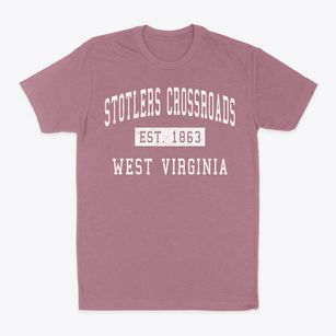 Stotlers Crossroads West Virginia Classic Established Classic Dad T-Shirt