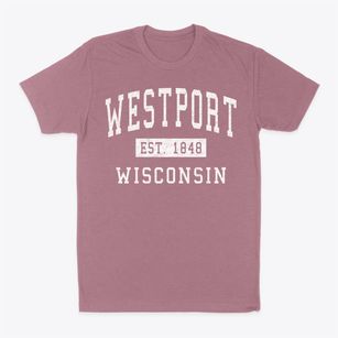 Westport Wisconsin Classic Established Classic Dad T-Shirt