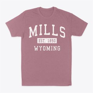 Mills Wyoming Classic Established Classic Dad T-Shirt